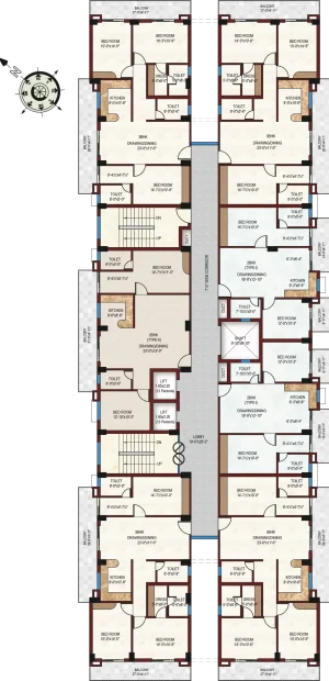 Typical Plan floor